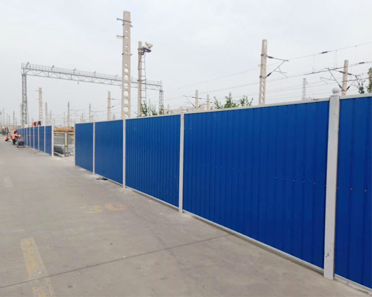 西城区工程围挡板案例